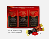 Nonghyup 100% Korean Red Ginseng Extract Pure Daily Stick 10ml (Ginsenoside 10mg/ stick)  | 강원인삼농협 홍삼 퓨어 데일리 스틱