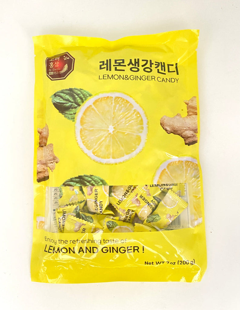 Lemon & Ginger Candy | 레몬생강캔디